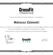 Mateusz Zalewski – CrossFit TRAINER